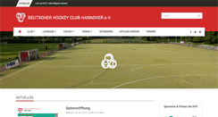 Desktop Screenshot of dhc-hannover.de